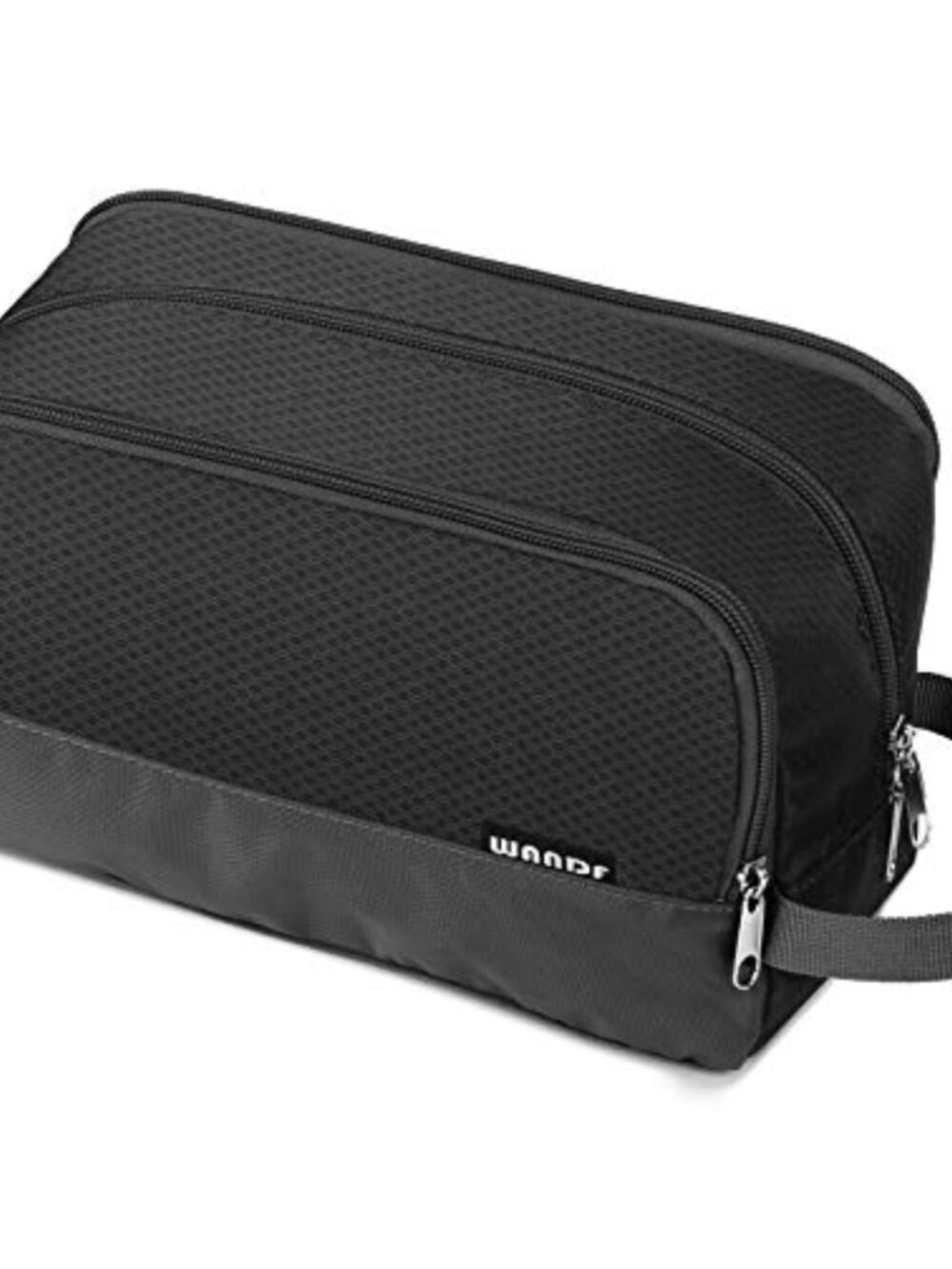 Small Nylon Toiletry Bag Lightweight Travel Dopp Kit Shaving Bag Unisex
